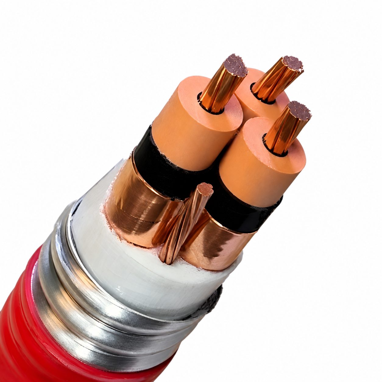 MV RUBBER CABLE WITH ARMORED cable